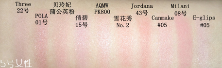 腮紅什么牌子好用？2018腮紅排行榜10強