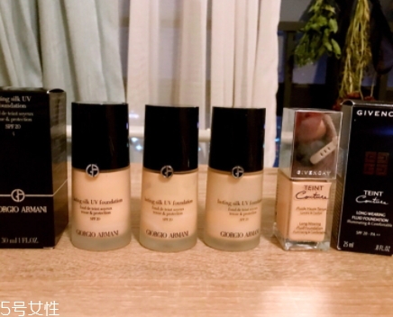 紀(jì)梵希和阿瑪尼粉底液哪個(gè)好？