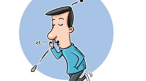 一口痰有多張臟？隨地吐痰危害真的大