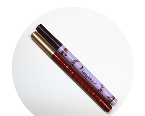 眼線液哪個牌子好用不暈染？眼角下垂畫眼線圖解 