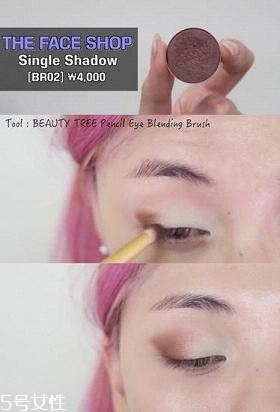 南瓜色眼影怎么畫？南瓜色眼妝畫法教程