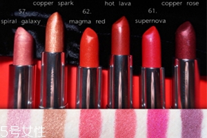 美寶蓮金屬唇膏色號(hào)試色 首支啞光金屬唇膏全試色