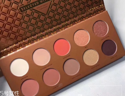 zoeva眼影多少錢(qián)？zoeva queens guard眼影盤(pán)試色