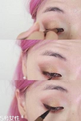 南瓜色眼影怎么畫？南瓜色眼妝畫法教程