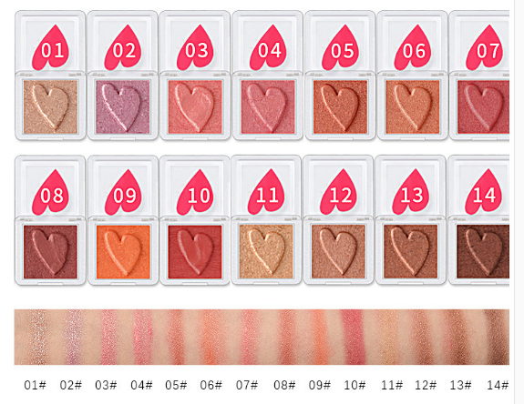 hold live單色眼影好用嗎？興起的國(guó)貨眼影試色