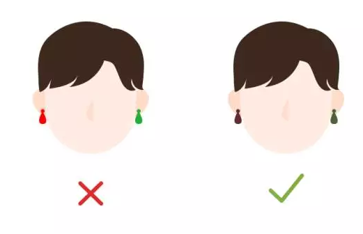 耳飾該怎么挑選？大臉適合耳釘