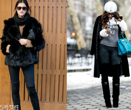 冬天過(guò)膝靴怎么搭配衣服？這個(gè)冬天酷炸天