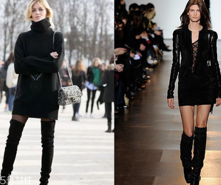 冬天過(guò)膝靴怎么搭配衣服？這個(gè)冬天酷炸天