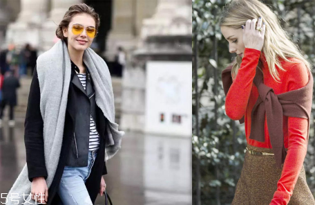 2018年流行什么款式圍巾？你與時髦之間只差它了