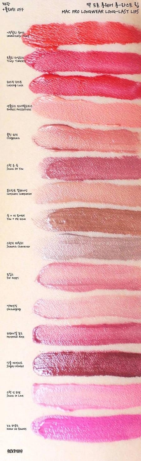 mac口紅哪個色號好看又百搭？超全試色