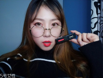 ysl圣羅蘭黑管唇釉哪個顏色好看？持久度加分