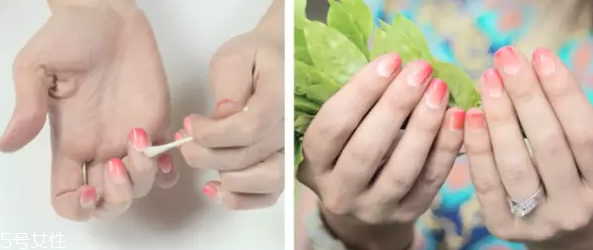 漸變指甲怎么配色？溫暖配色教程