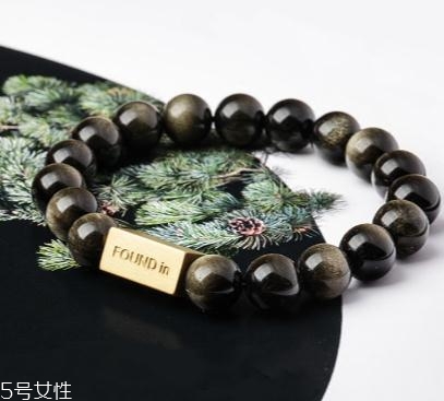 金曜石手鏈戴哪只手？金曜石手鏈這樣戴