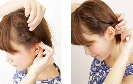 短發(fā)怎么做新娘造型？編發(fā)好看又簡(jiǎn)單