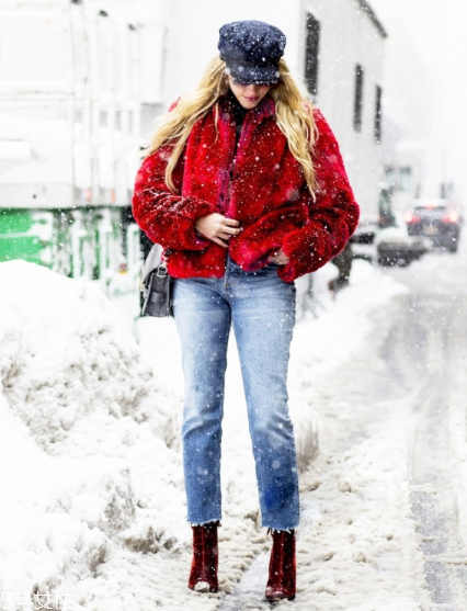 皮草下身搭配什么好看？這個冬天不怕冷