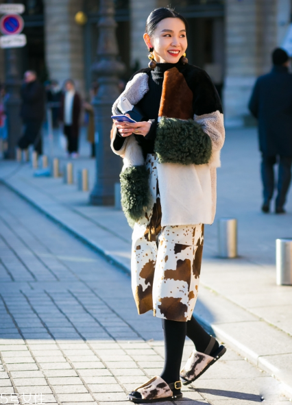 皮草下身搭配什么好看？這個冬天不怕冷