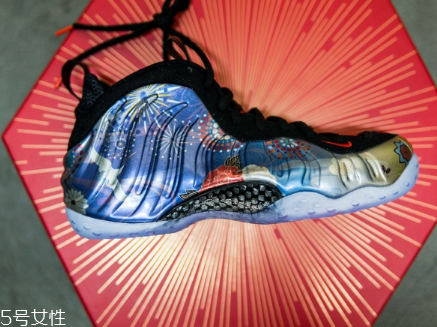 nike air foamposite one cny新年煙花噴開(kāi)箱測(cè)評(píng)