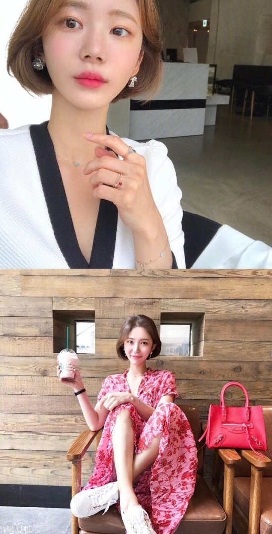 短發(fā)波波頭怎么樣好看 知性又輕熟的韓式中分短發(fā) 短發(fā)波波頭怎么樣好看 知性又輕熟的韓式中分短發(fā)