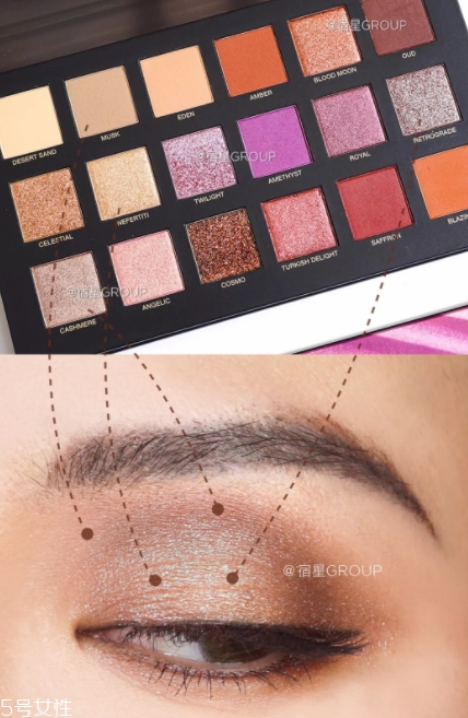 huda beauty沙漠盤怎么畫？油管大神一步步示范