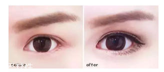 眼睛小怎么變大？畫一個臥蠶立即變大