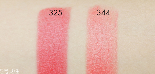 嬌蘭325和344哪個好看？直男最愛