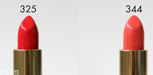 嬌蘭325和344哪個好看？直男最愛