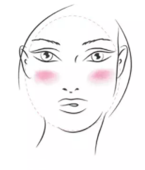 長臉型怎么打腮紅？視覺上縮短臉型