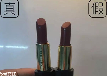 雅詩蘭黛口紅真假辨別 雅詩蘭黛口紅真假辨別