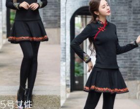 假兩件打底褲怎么搭配好看？4種搭配百變造型