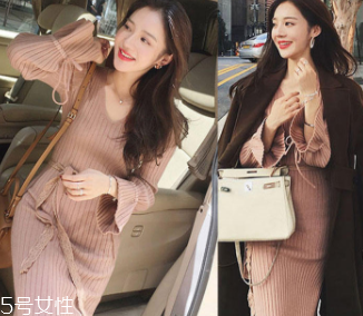 長款毛衣怎么搭配外套？六款毛衣連衣裙怎么搭都好看