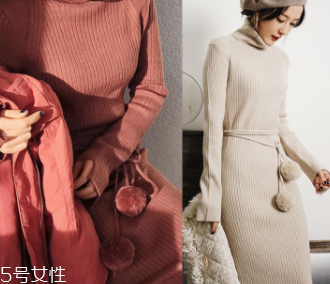 長款毛衣怎么搭配外套？六款毛衣連衣裙怎么搭都好看