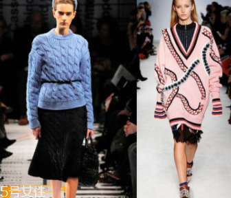 長款毛衣怎么搭配外套？六款毛衣連衣裙怎么搭都好看