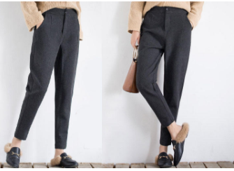 毛呢褲子怎么搭配？盤點(diǎn)毛呢褲子所有褲型搭配