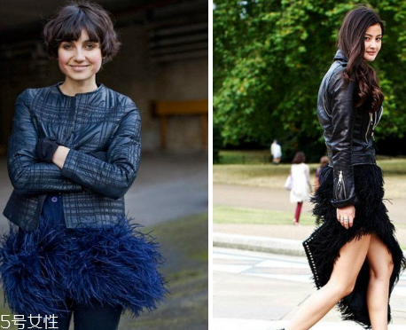 羽毛裙怎么搭配？浪漫飄逸造型首選