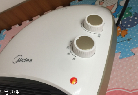 美的用暖風機怎么用 使用方法