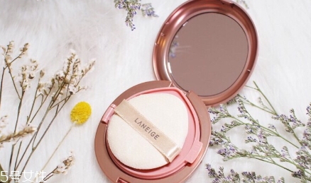 蘭芝玫瑰金雙層遮瑕氣墊怎么用？