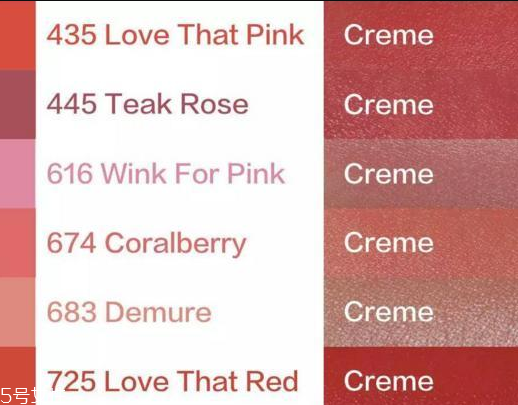 露華濃黑管口紅怎么樣？4種質(zhì)地全試色