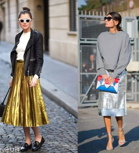金屬色服裝怎么搭配？新年前衛(wèi)又時髦