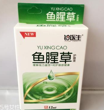 魚腥草滴眼液可以滴耳朵嗎？