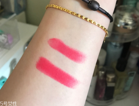 魅可珊瑚色口紅是幾號(hào)？relentlessly red桃花粉