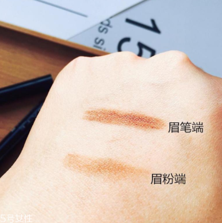 Kate眉筆哪個顏色好看？自然茶色很洋氣