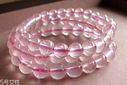 粉水晶手鏈一般多少錢？價值取決于成色