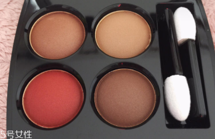 香奈兒四色眼影最熱色 chanel眼影268試色 香奈兒四色眼影最熱色 chanel眼影268試色