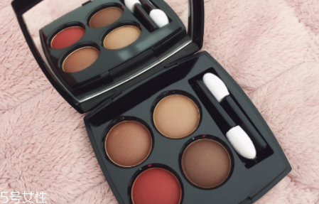 香奈兒四色眼影最熱色 chanel眼影268試色 香奈兒四色眼影最熱色 chanel眼影268試色