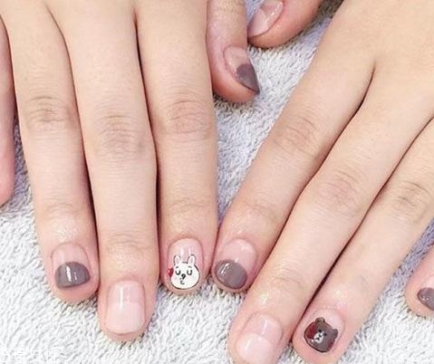 可愛卡通美甲圖片2022 指甲油正確涂法 可愛卡通美甲圖片2022 指甲油正確涂法