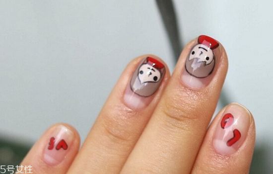 可愛卡通美甲圖片2022 指甲油正確涂法 可愛卡通美甲圖片2022 指甲油正確涂法