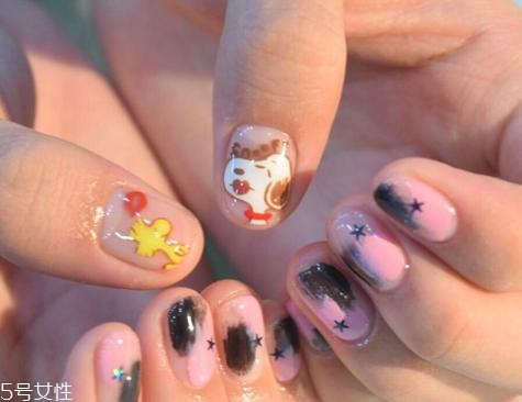 可愛卡通美甲圖片2022 指甲油正確涂法 可愛卡通美甲圖片2022 指甲油正確涂法