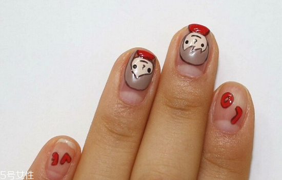 可愛卡通美甲圖片2022 指甲油正確涂法 可愛卡通美甲圖片2022 指甲油正確涂法