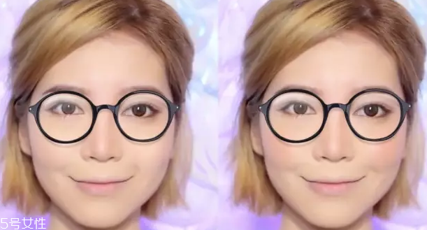 戴眼鏡好看還是不戴眼鏡好看？寬眼距戴眼鏡很精致