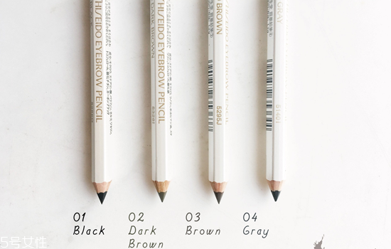 棕色頭發(fā)適合顏色的眉筆 資生堂六角眉筆色號(hào)選擇及試色 棕色頭發(fā)適合顏色的眉筆 資生堂六角眉筆色號(hào)選擇及試色